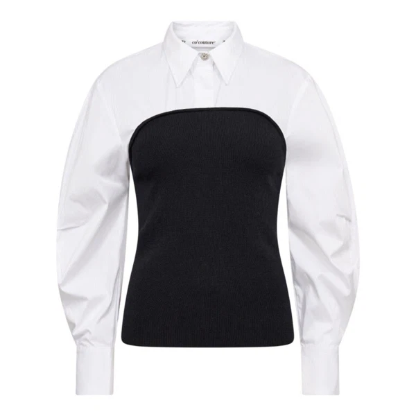 Co'Couture Top Mercoa Wit 1