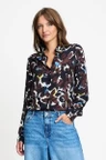 POM Amsterdam Blouse SP9708 Bruin 1