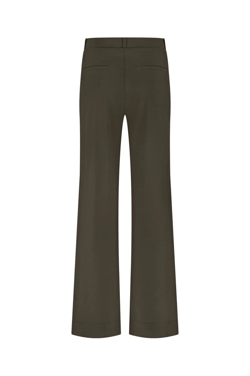 Studio Anneloes Pantalon Lexie Bonded Groen 4