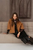 &Co Woman Sjaal AC103 Bruin 6