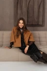 &Co Woman Sjaal AC103 Bruin 6