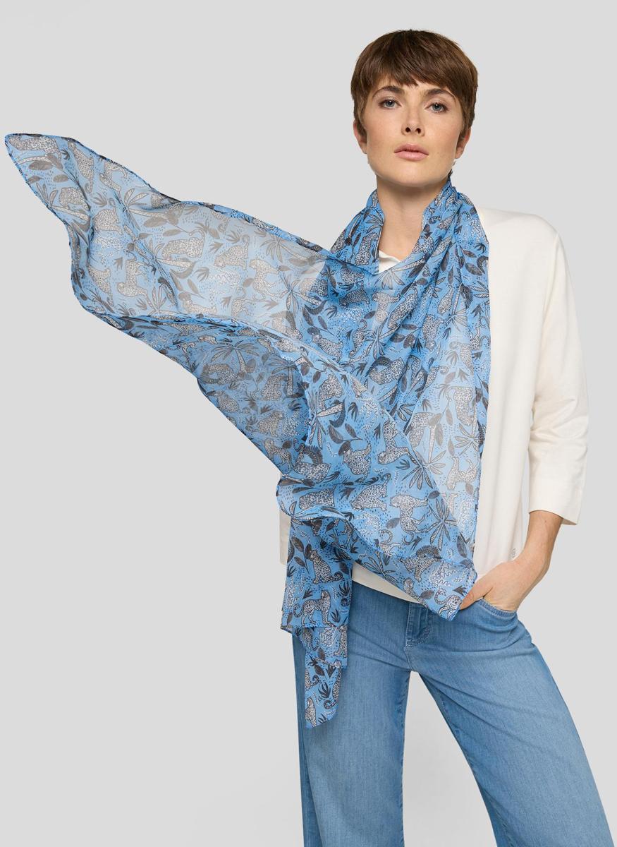 Rabe Sjaal 56-118940 Blauw 2