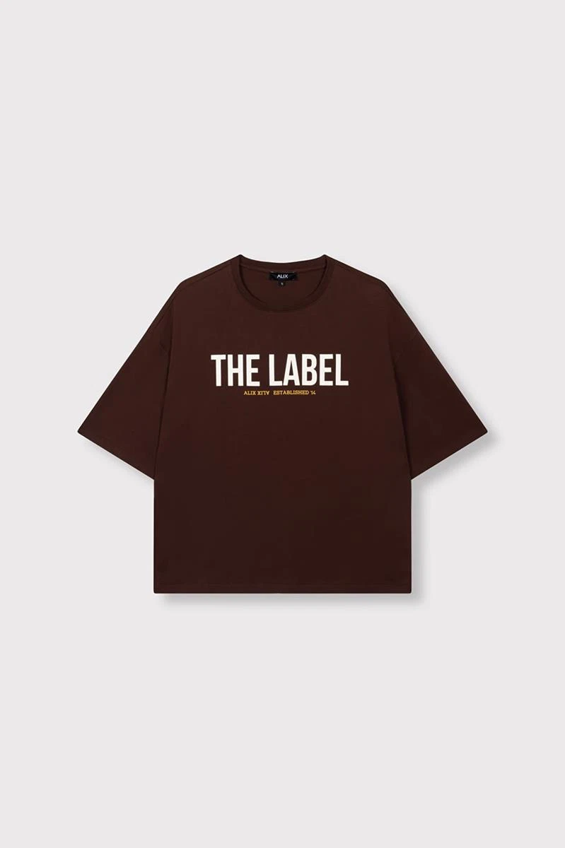 Alix The Label T-Shirt 2608819959 Bruin 2