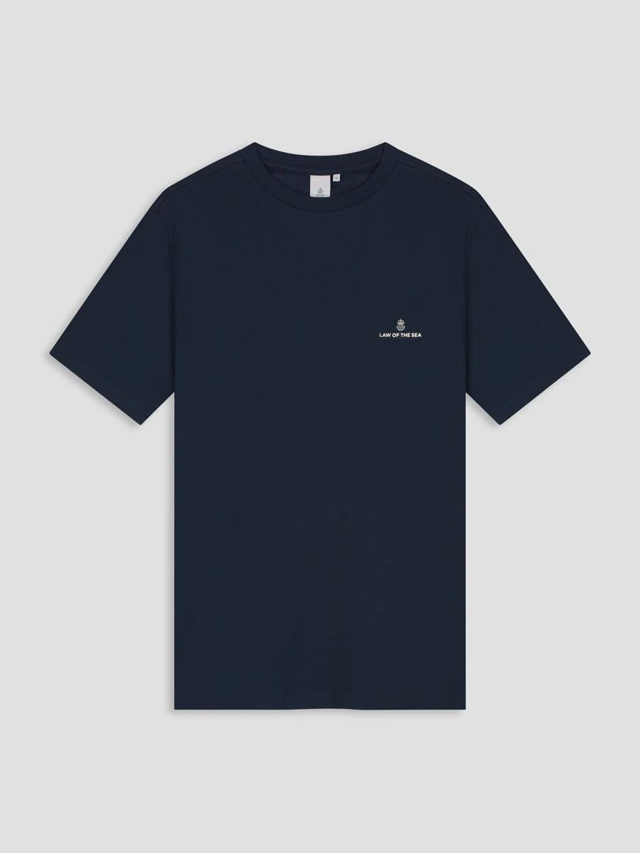 Law of the Sea T-Shirt LAW-10527 Blauw 3