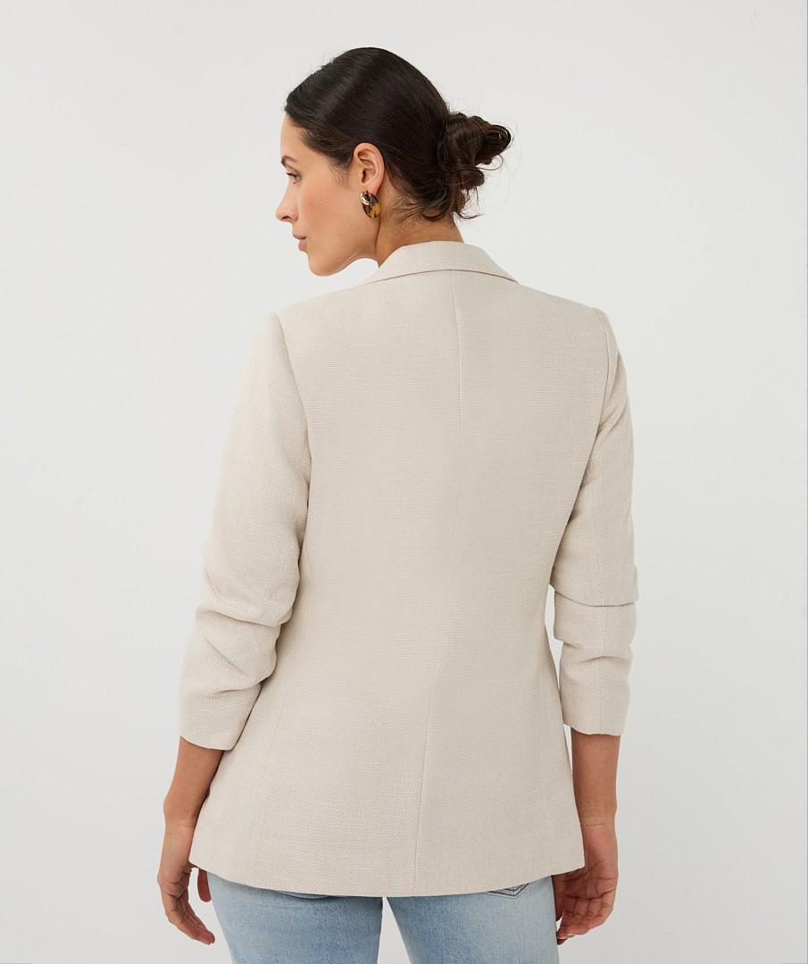 EsQualo Blazer SP26.10045 Beige 3