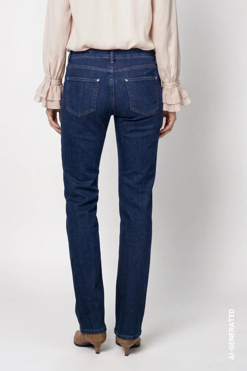 Monari Pantalon 810575 Blauw 2