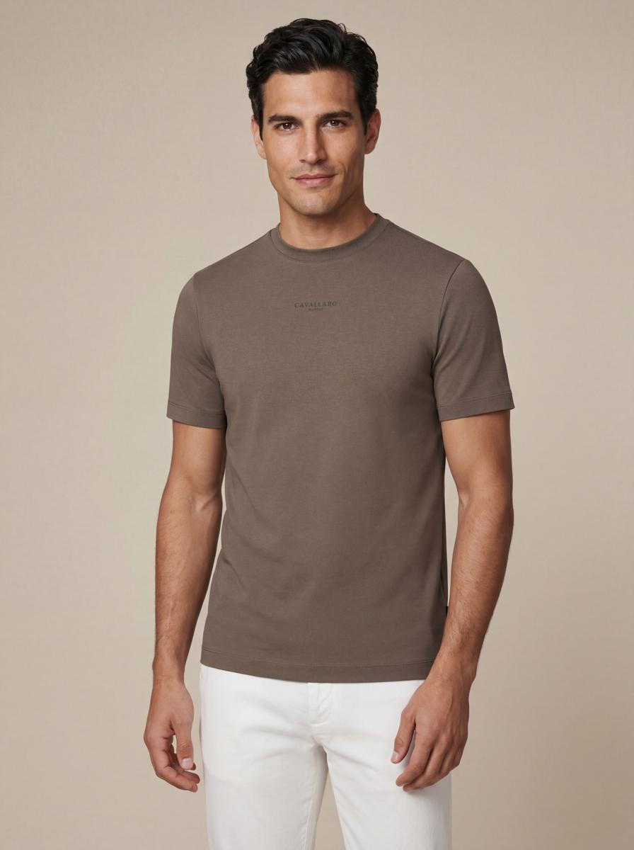 Cavallaro T-Shirt 117261007 Bruin 2
