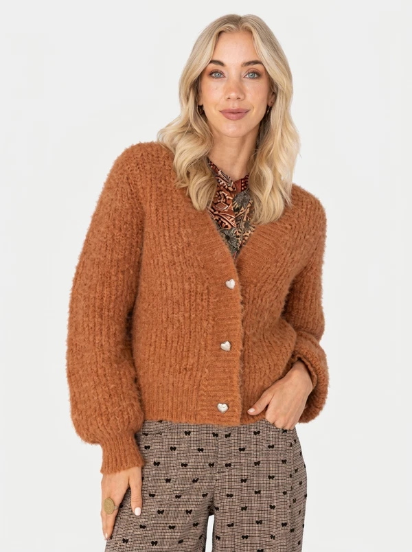 Anna Vest 21a10-02657-1 Bruin 1