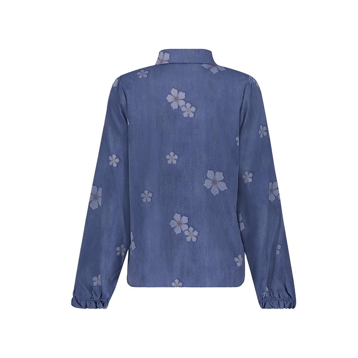 Geisha Blouse 63714-20 Blauw 2