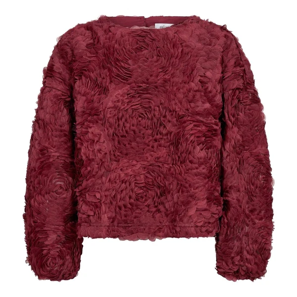 Co'Couture Blouse Lucina Rood 1