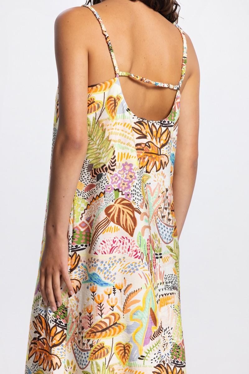 Jansen Amsterdam Jurk Vinette Groen 4