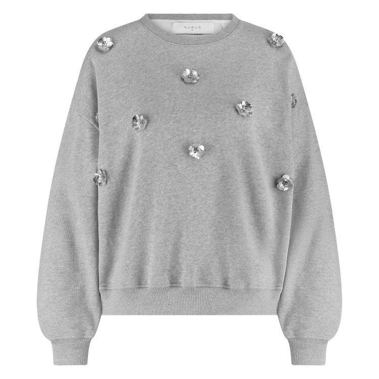 NUKUS Sweater Beatriz Grijs 2
