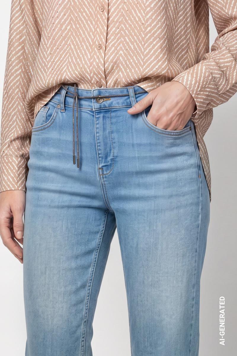 Monari Jeans 810112 Blauw 5