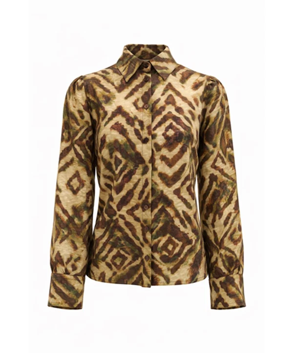 Tramontana Blouse C14-21-301 Bruin 1