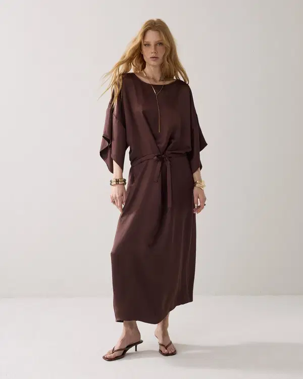 Summum Jurk 5s1651-12084 Bruin 1