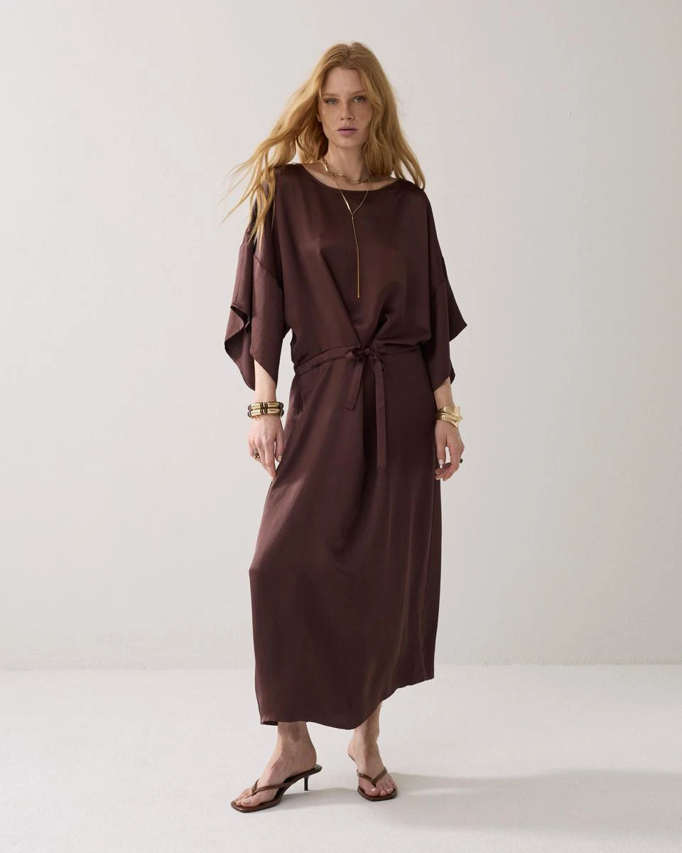 Summum Jurk 5s1651-12084 Bruin 1