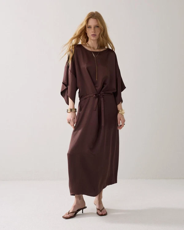 Summum Jurk 5s1651-12084 Bruin 1