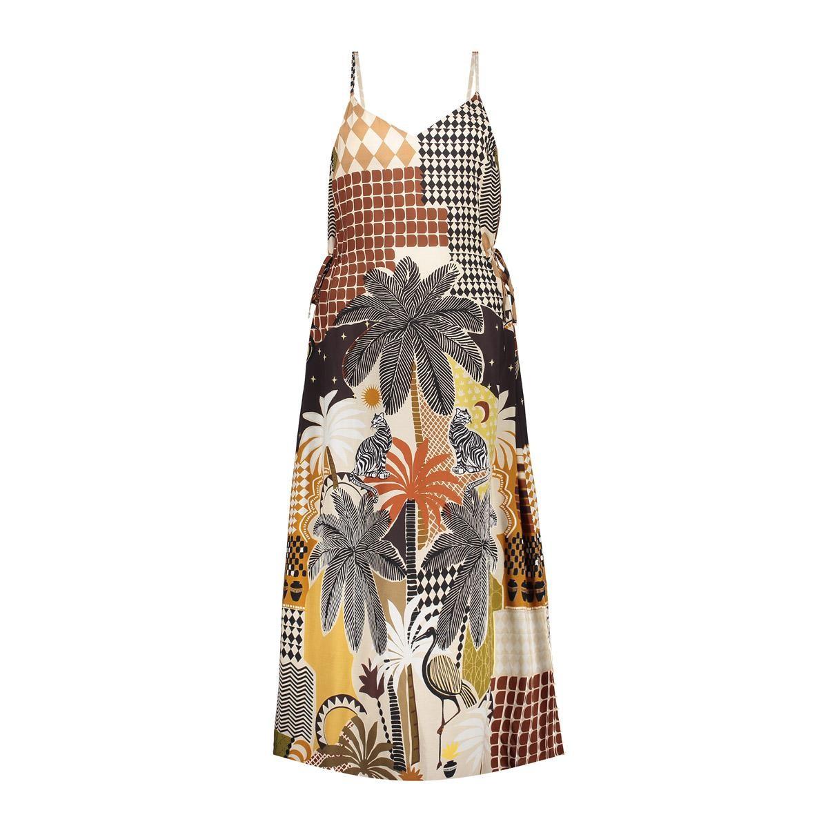 Geisha Jurk 67407-20 Bruin 1