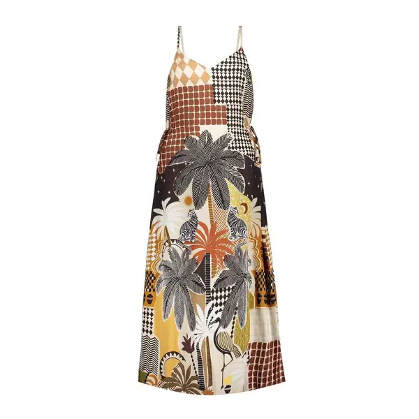 Geisha Jurk 67407-20 Bruin 1