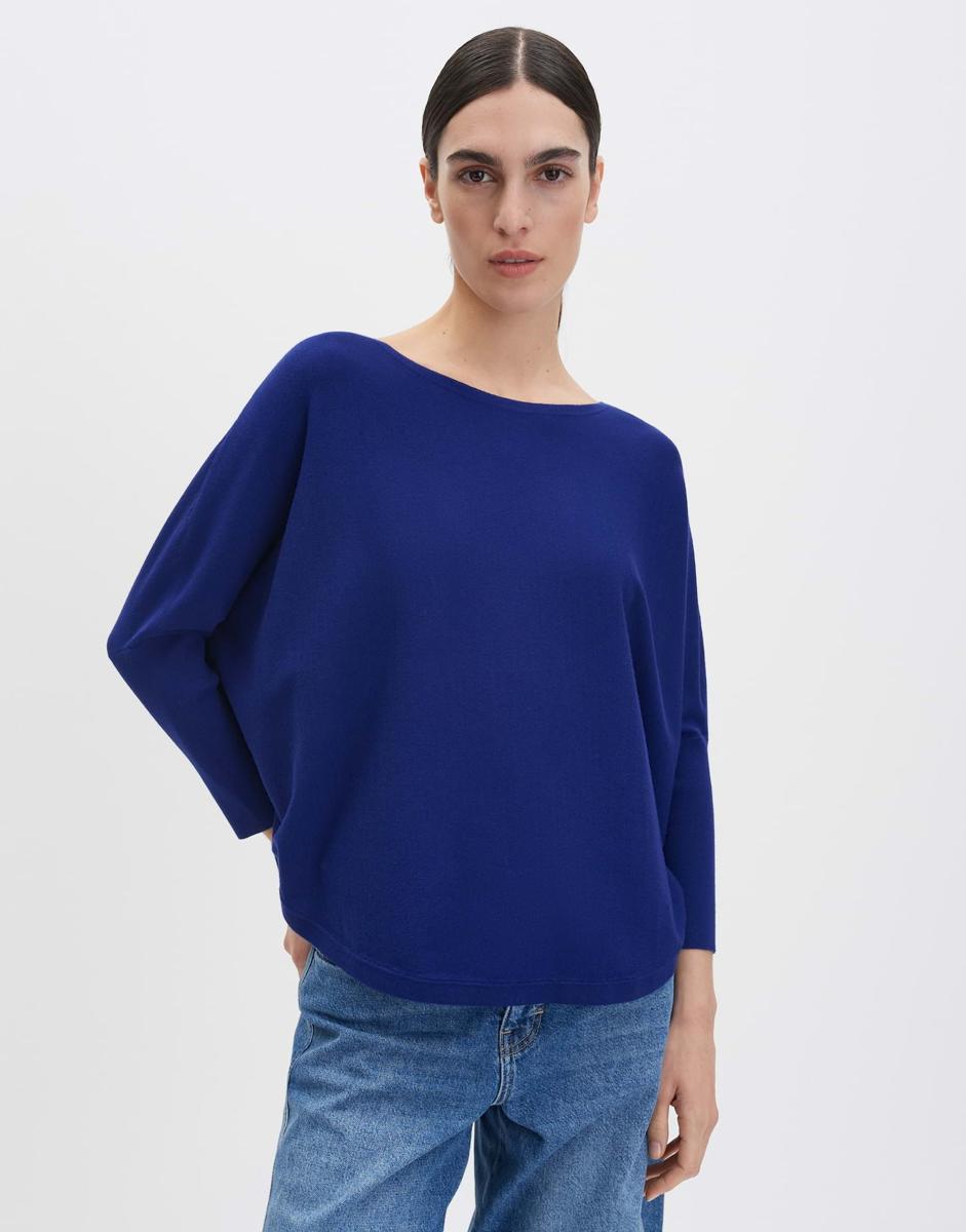 SOMEDAY Trui Tiraja Blauw 2