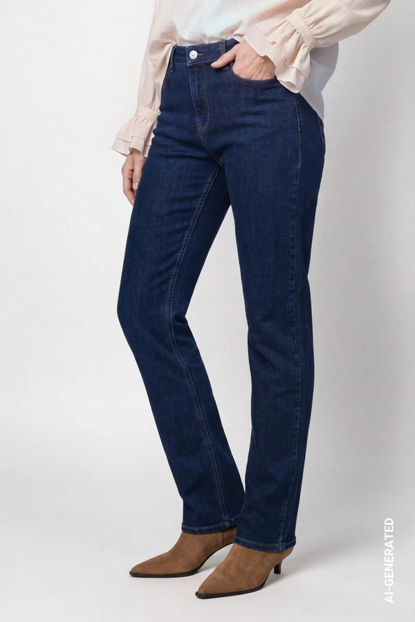 Monari Pantalon 810575 Blauw 1