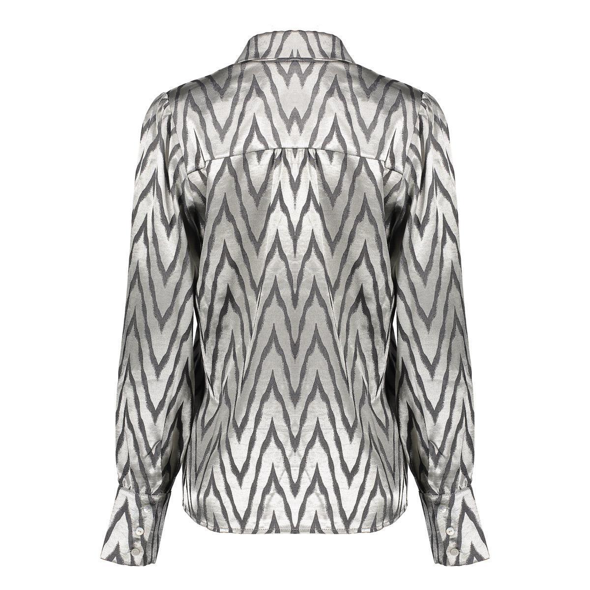 Geisha Blouse 53593-32 Zilver 3