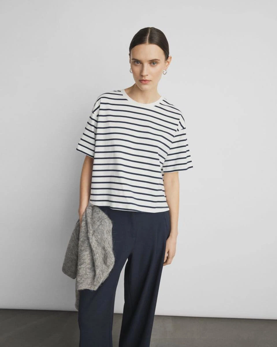 Msch Copenhagen T-Shirt Leana Off-White 1