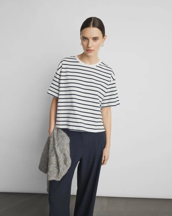 Msch Copenhagen T-Shirt Leana Off-White 1