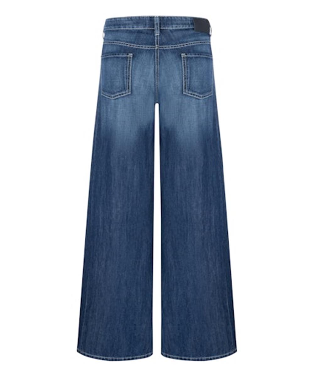 Cambio Jeans Palazzo Patch Blauw 2