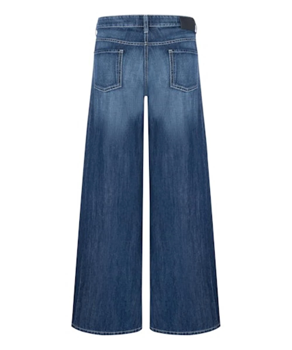 Cambio Jeans Palazzo Patch Blauw 2