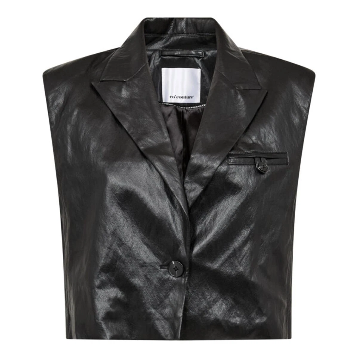 Co'Couture Gilet Gitt Zwart 2