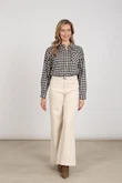 NUKUS Blouse NKF02261 Bruin 4