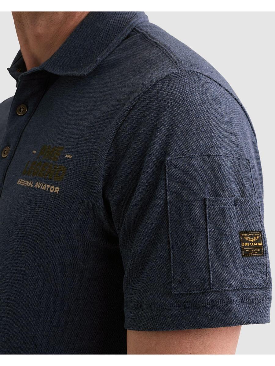 PME Legend Polo PPSS2606844 Blauw 3