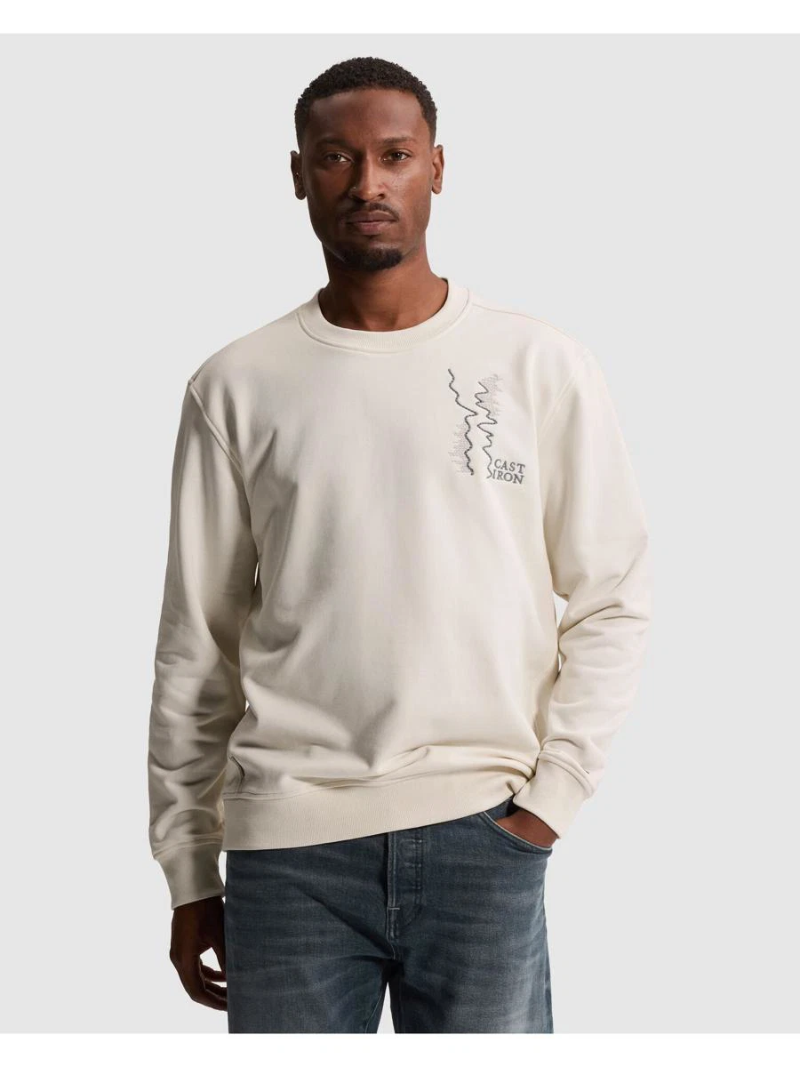 Cast Iron Sweater CSW2608445 Wit 6
