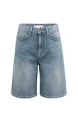 YAYA Short 01-321042-606 Blauw 2