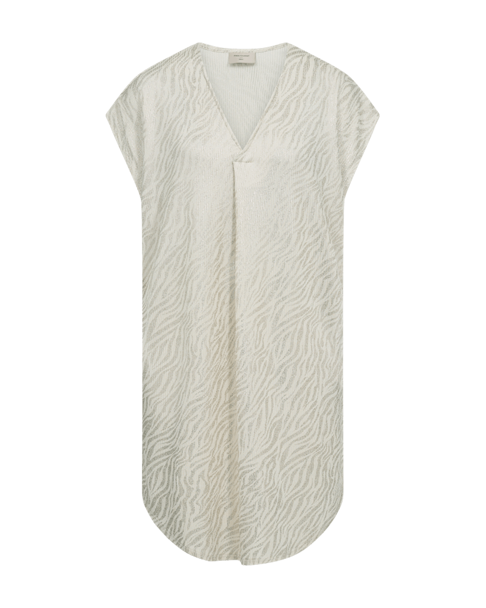 Freequent Jurk Matter Beige 1
