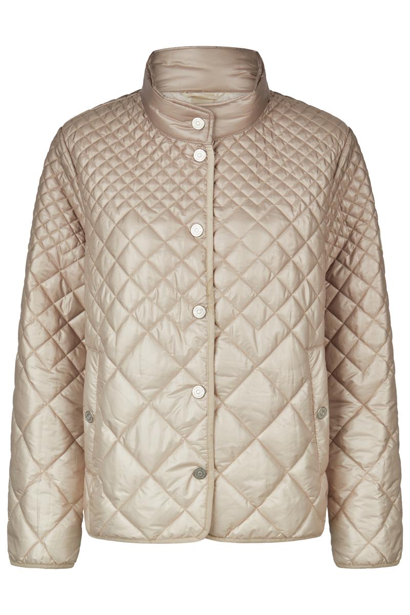 Barbara Lebek Jas 50630062 Taupe 1