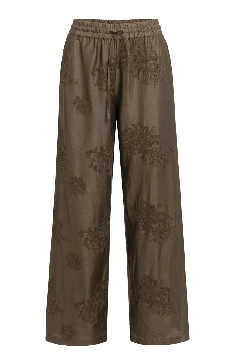 YAYA Pantalon 01-301268-607 Bruin 2