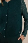 Studio Anneloes Vest Bibi sls Groen 4