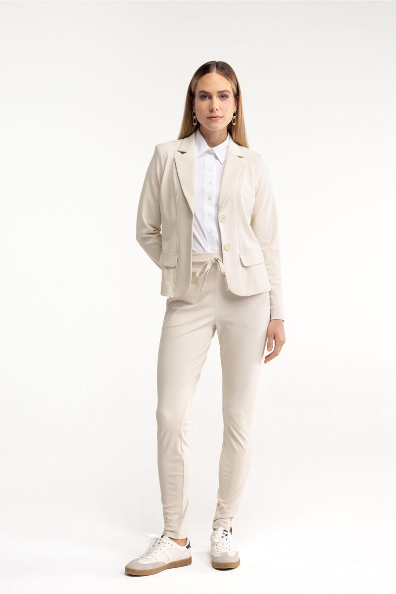 Studio Anneloes Studio Anneloes Blazer Bright bonded bla Off-White 3