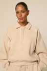 The Lola Club Sweater Ebony Beige 1