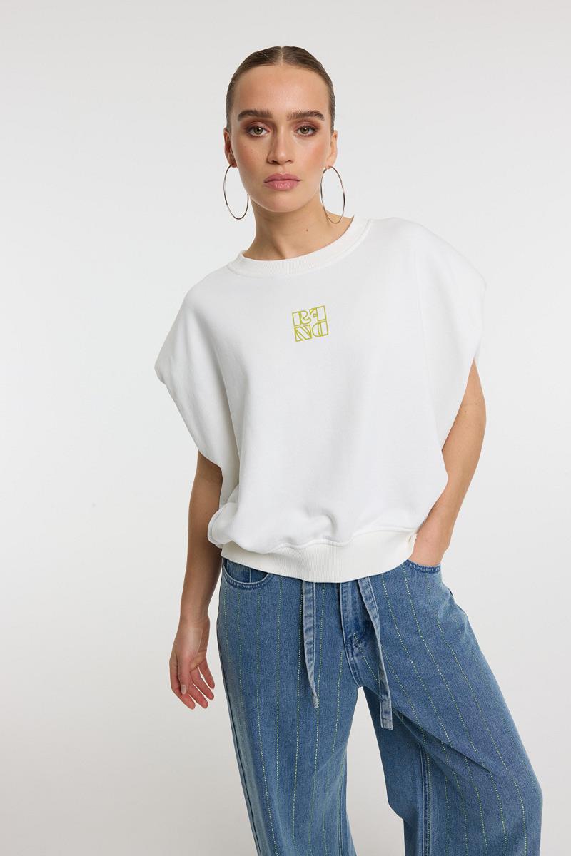 Refined Department T-Shirt Jenne Off-White 1