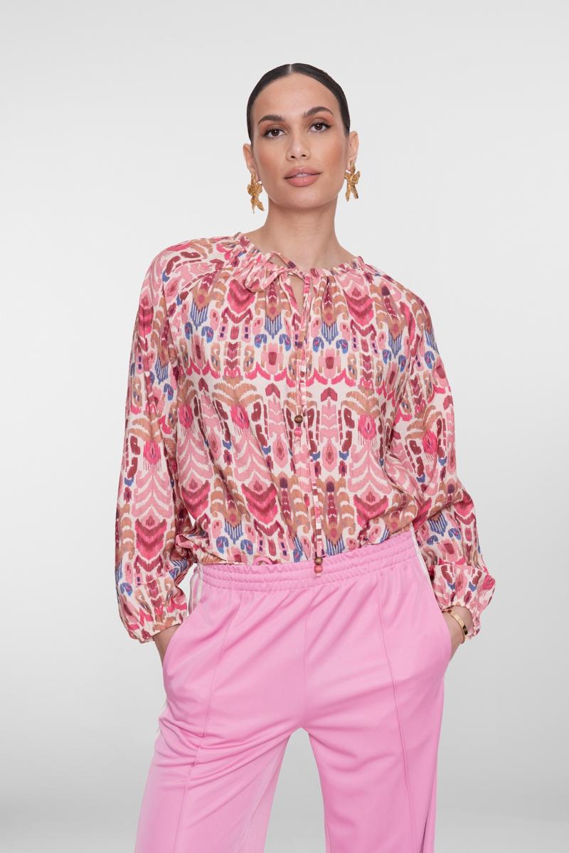 Geisha Blouse 63219-20 Roze 1