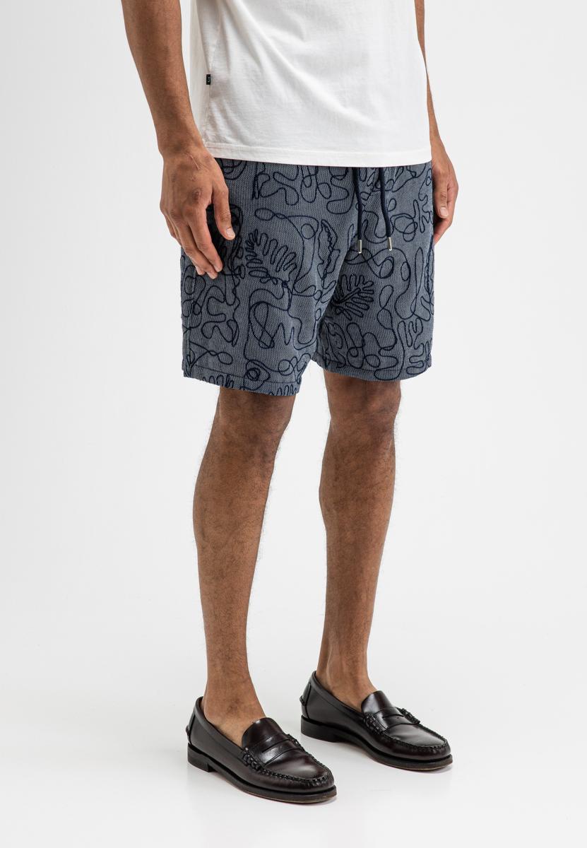 Butcher of Blue Korte Broek M2611055 Blauw 5