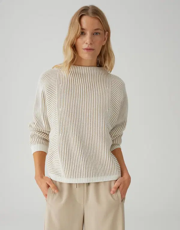 OPUS Trui Pozoli Beige 1