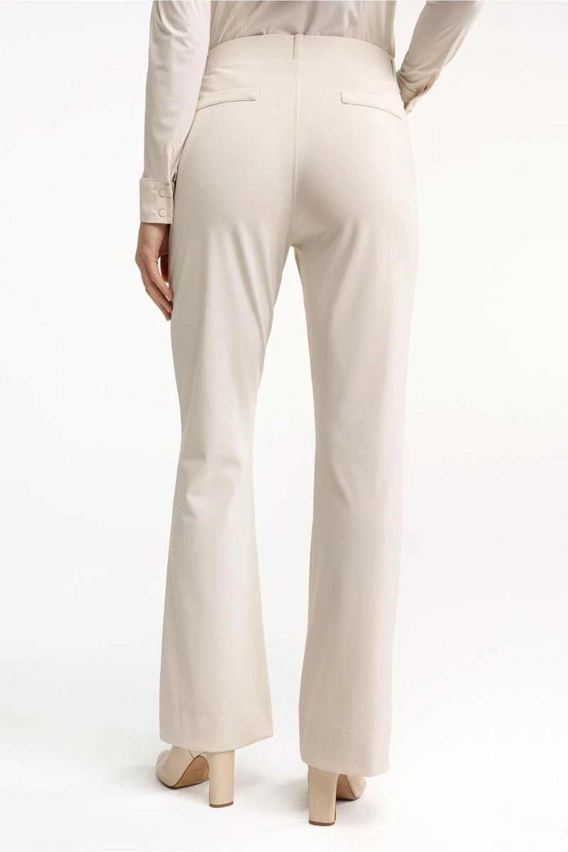 Studio Anneloes Pantalon Flair Bonded Off-White 3