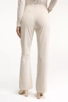 Studio Anneloes Pantalon Flair Bonded Off-White 3