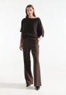 Jansen Amsterdam Pantalon ALICE W26 Bruin 4