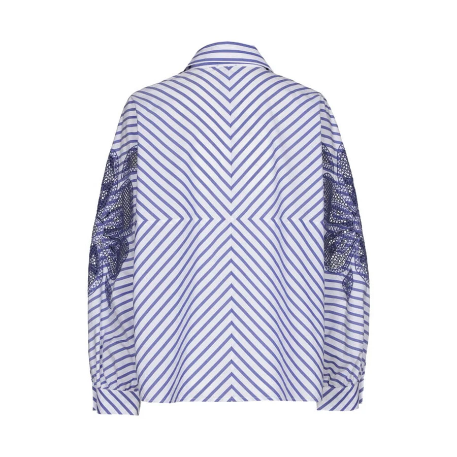 Caroline Biss Blouse 1622 Blauw 3