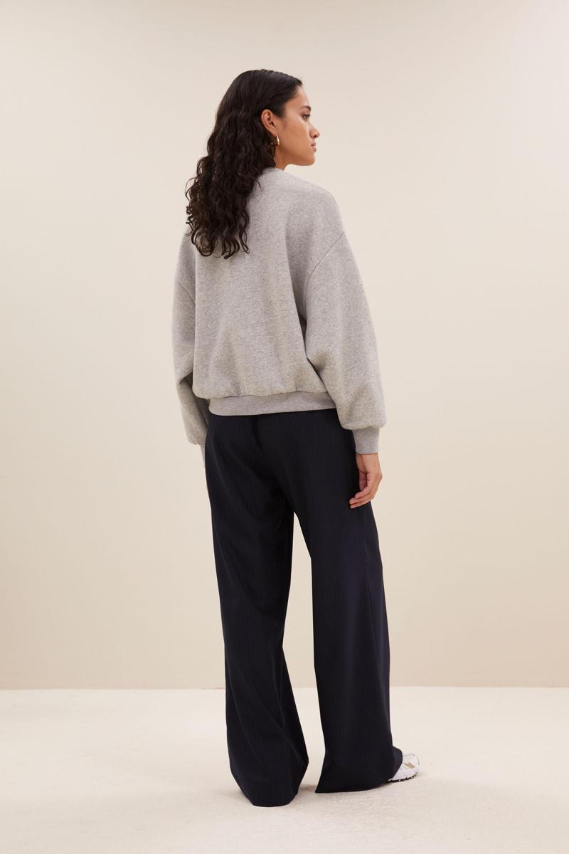 By-Bar Sweater Bibi Patchwork Sw Grijs 3